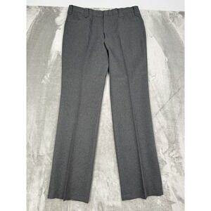 Vintage Circle S Dark Gray Dress Pants Mens 34x34 Chino Dress Casual Western 90s